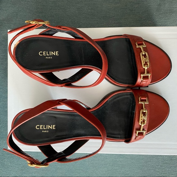 Celine triomphe sandals - size 6.5 - Picture 2 of 7
